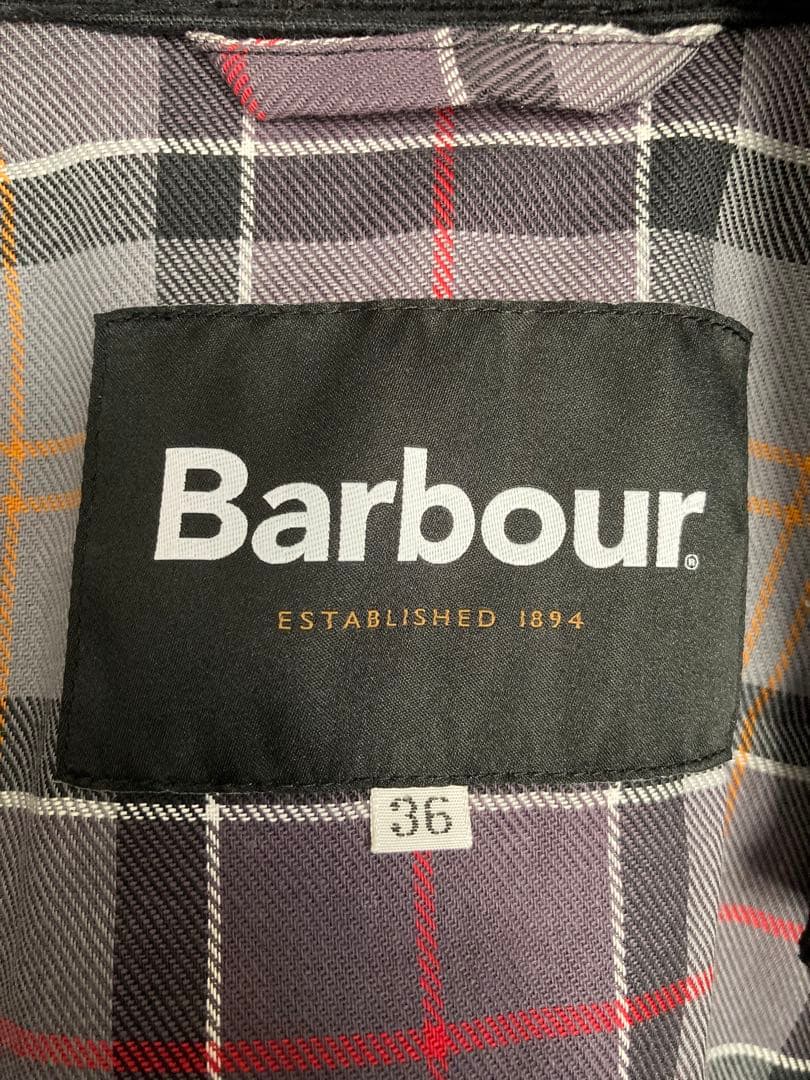 【春ヘビロテ】Barbour TRANSPORTジャケット　黒