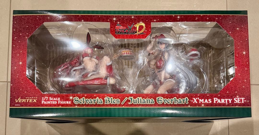 新品特典付 戦場のヴァルキュリア セルベリア ユリアナ クリスマスパーティセット