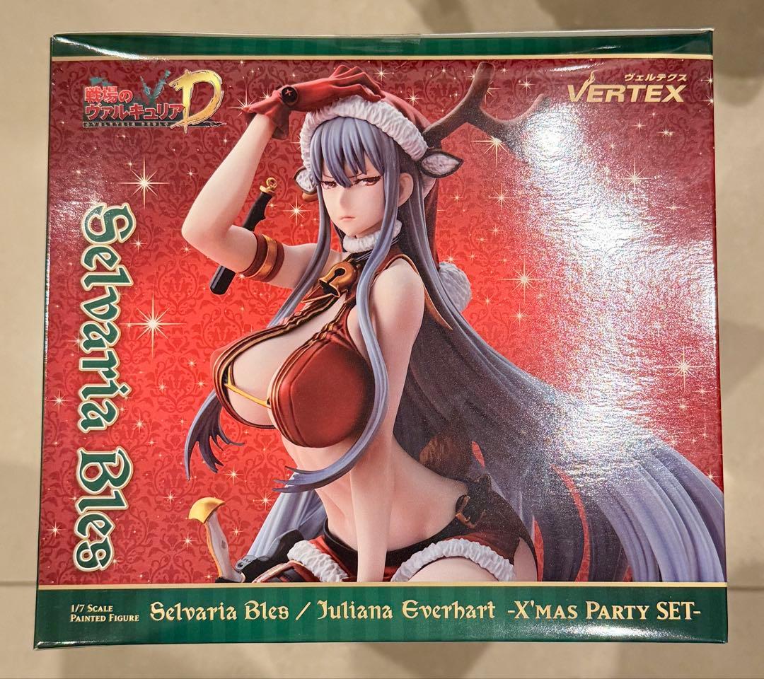 新品特典付 戦場のヴァルキュリア セルベリア ユリアナ クリスマスパーティセット
