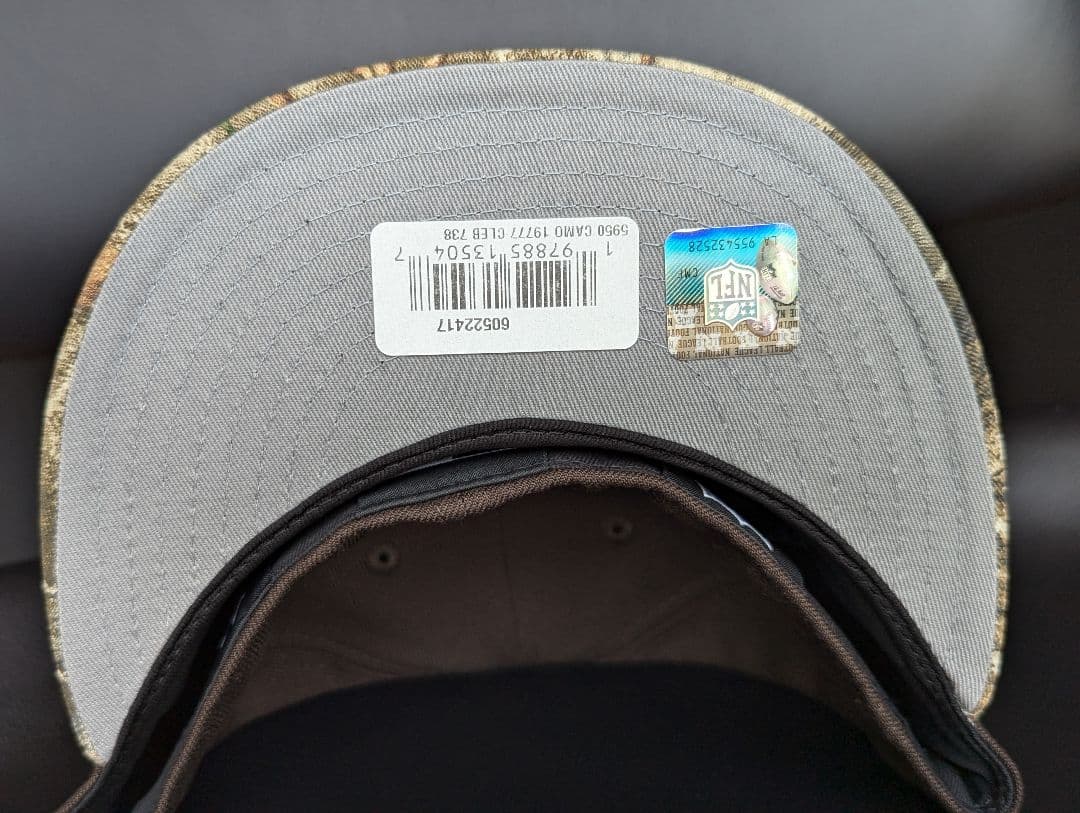 Browns 59FIFTY 7 3/8 ATTC カモ 限定モデル