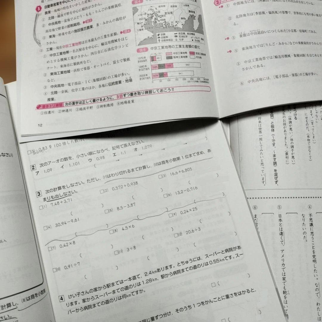 セール中 ena 小5 テキスト　パースペクティブ　本科・講習　1年分フルセット
