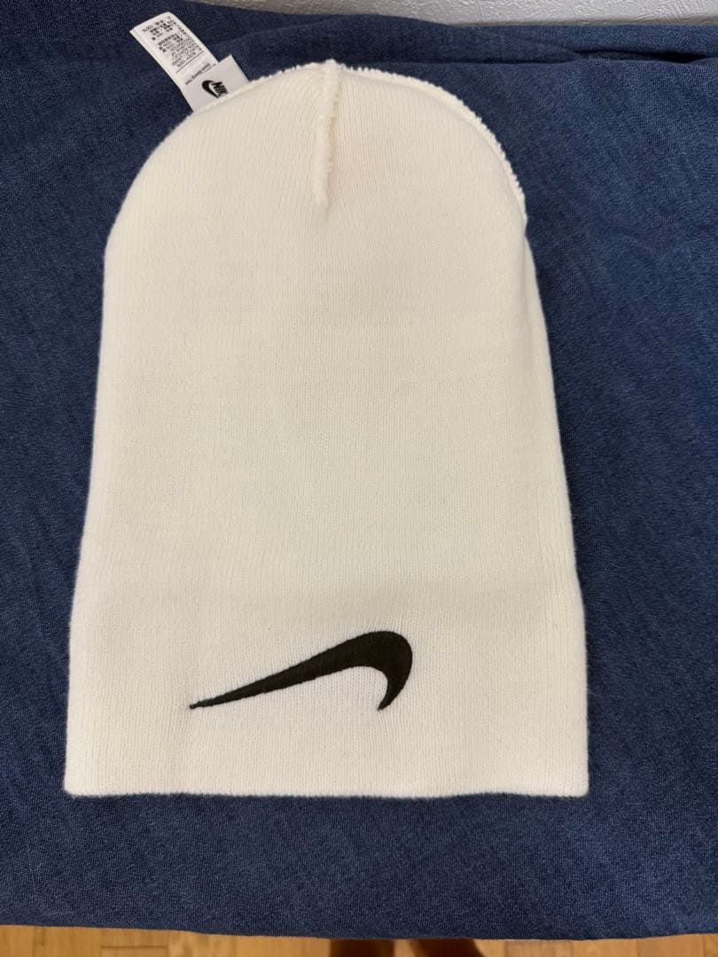 帽子 Stussy x Nike NRG Cuffed Beanie \"White\"