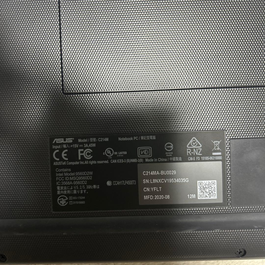 ASUS Chromebook 本体&充電器