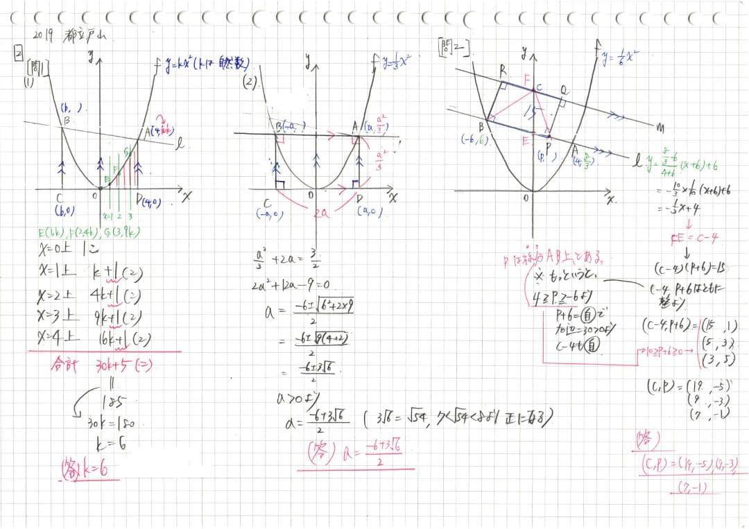 限定割引塾講師オリジナル入試数学解説(全問動画付)都立戸山過去問2018-25