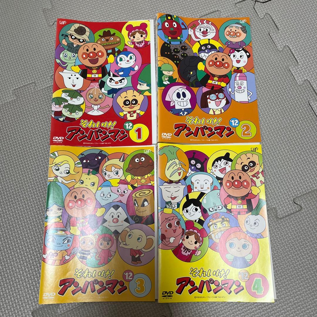 【レンタル落ちDVD】それいけ！アンパンマン 2012年シリーズ　12枚全巻