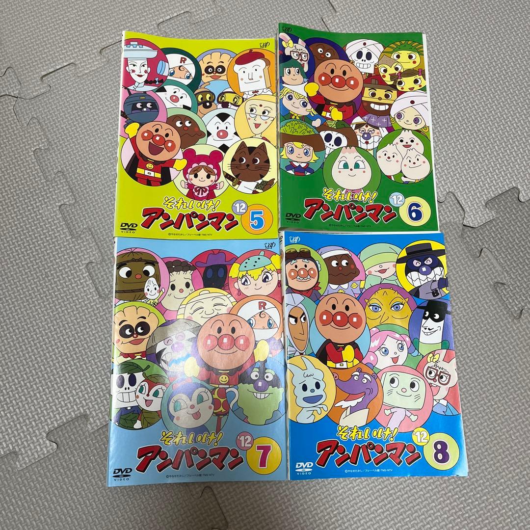 【レンタル落ちDVD】それいけ！アンパンマン 2012年シリーズ　12枚全巻