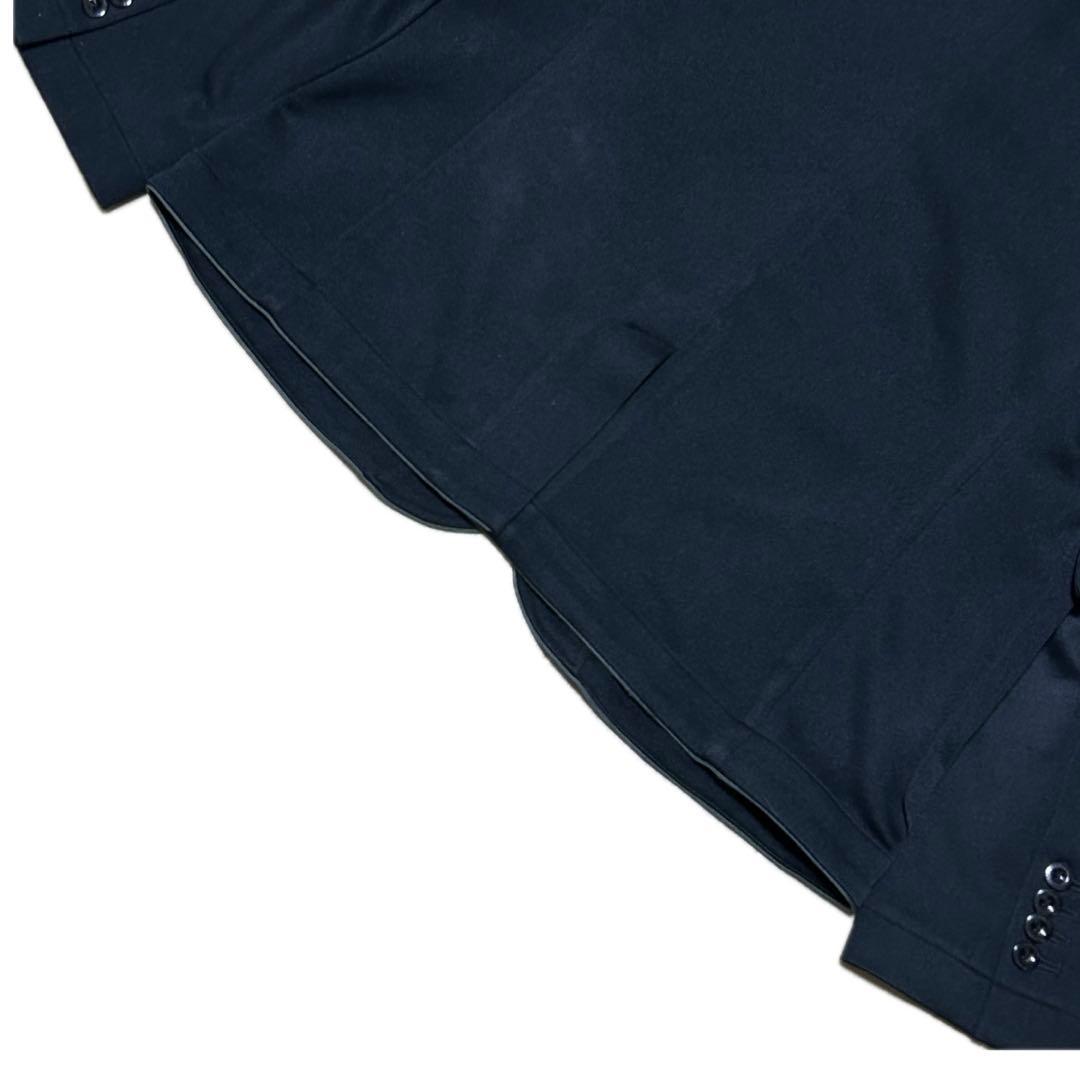 FRED PERRY テーラードジャケット ジャージ生地 ストレッチ素材 洗える