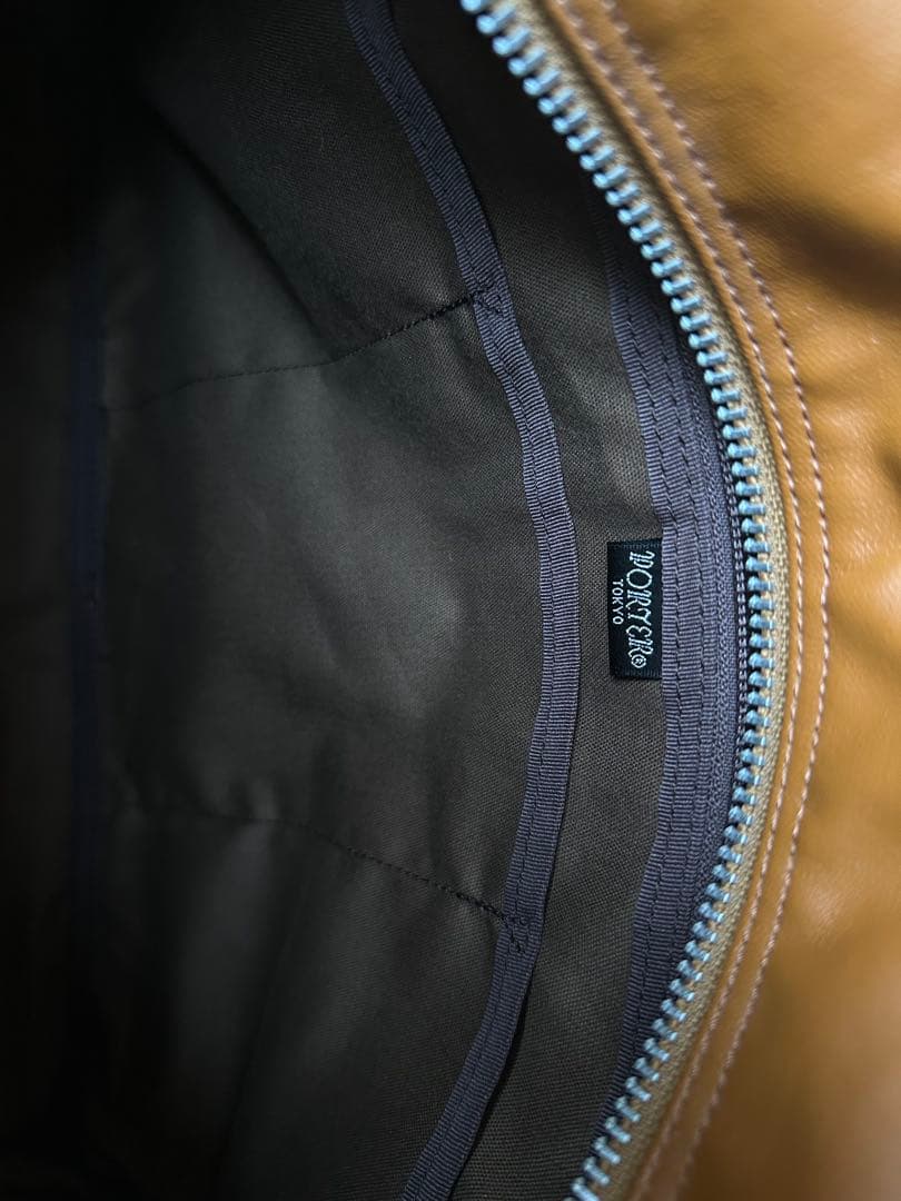【新品・未使用】PORTER ポーター ボストンバッグ BOSTON キャメル