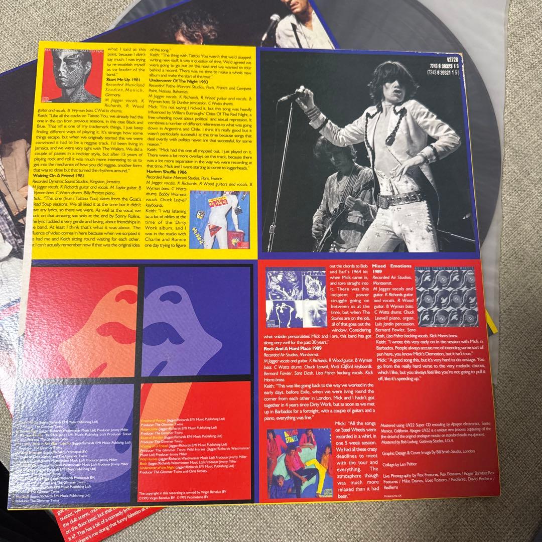 Rolling Stones – Jump Back UK盤