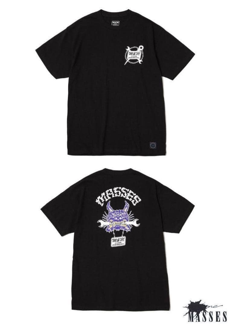 M&M CUSTOM PERFORMANCE MASSES Tシャツ