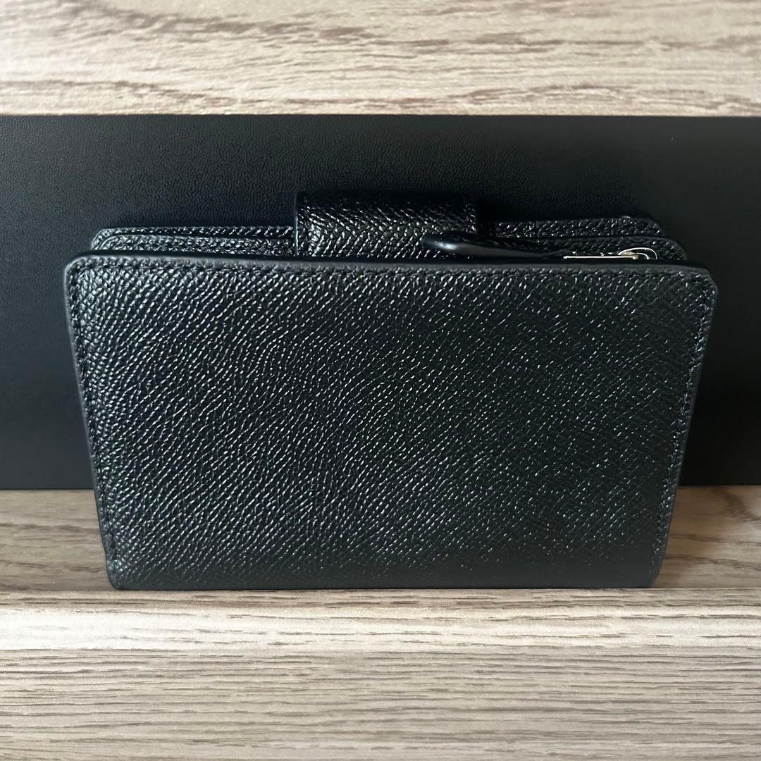 COACH 二つ折り財布 ブラック