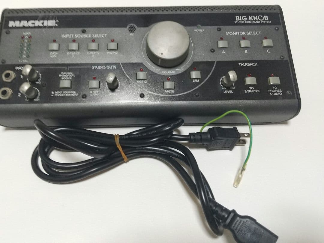 MACKIE BIG KNOB スタジオモニターコントローラー