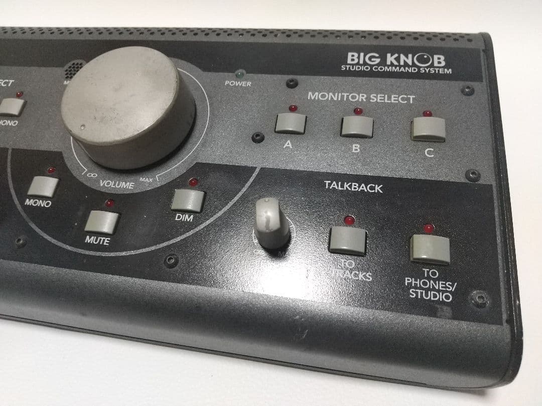 MACKIE BIG KNOB スタジオモニターコントローラー