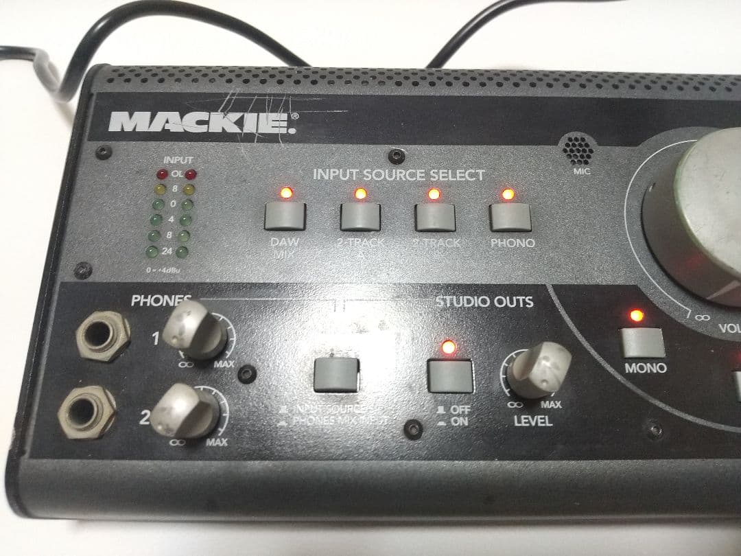 MACKIE BIG KNOB スタジオモニターコントローラー