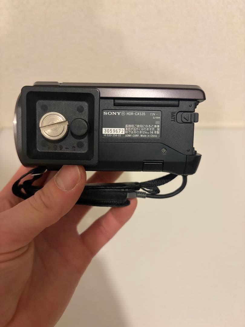 SONY HDR-CX535 ビデオカメラ 動作品