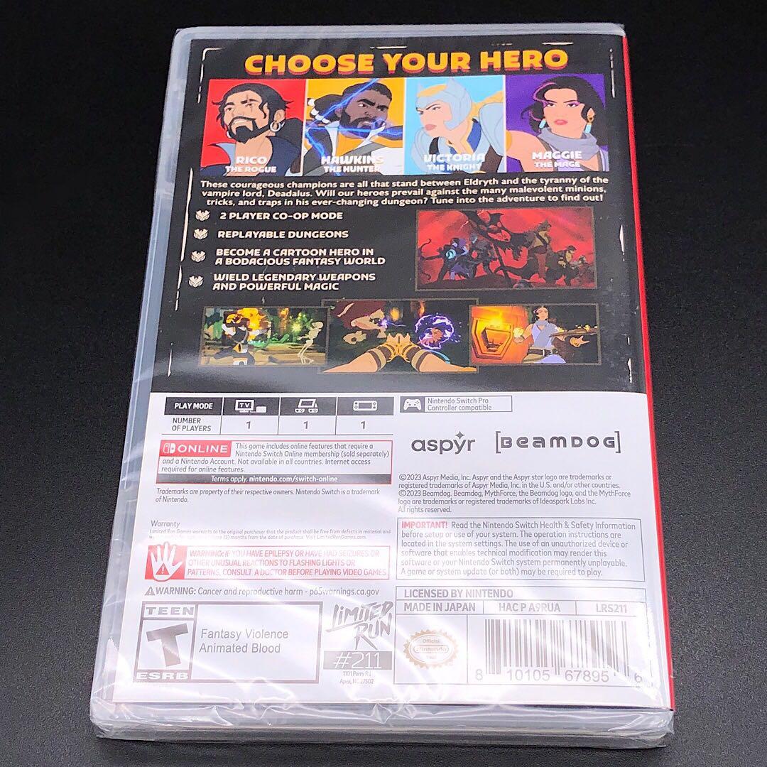 Mythforce ミスフォース 北米版 switch ニンテンドースイッチ