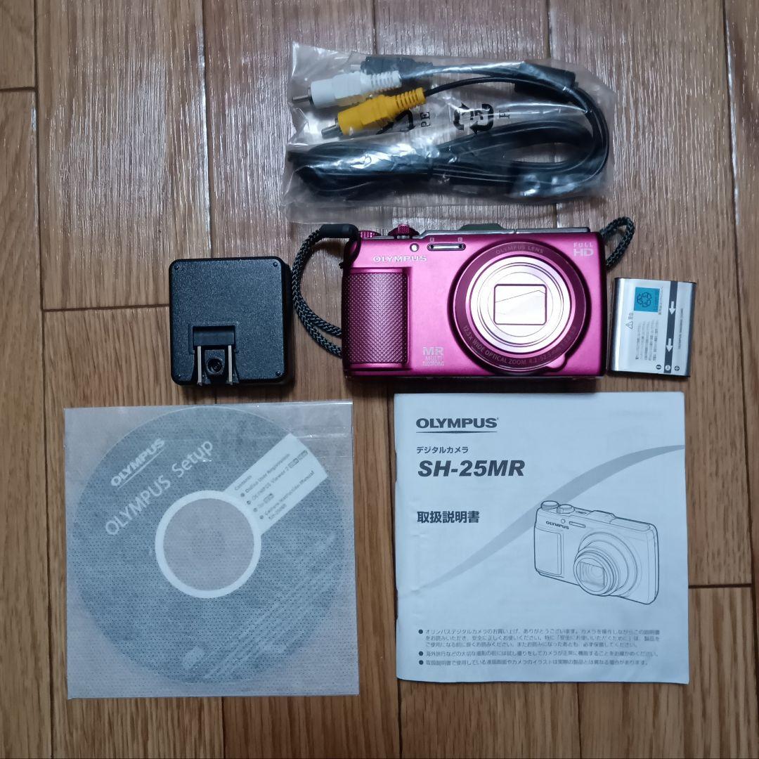 OLYMPUS SH-25MR コンパクトデジタルカメラ ピンク 箱入り