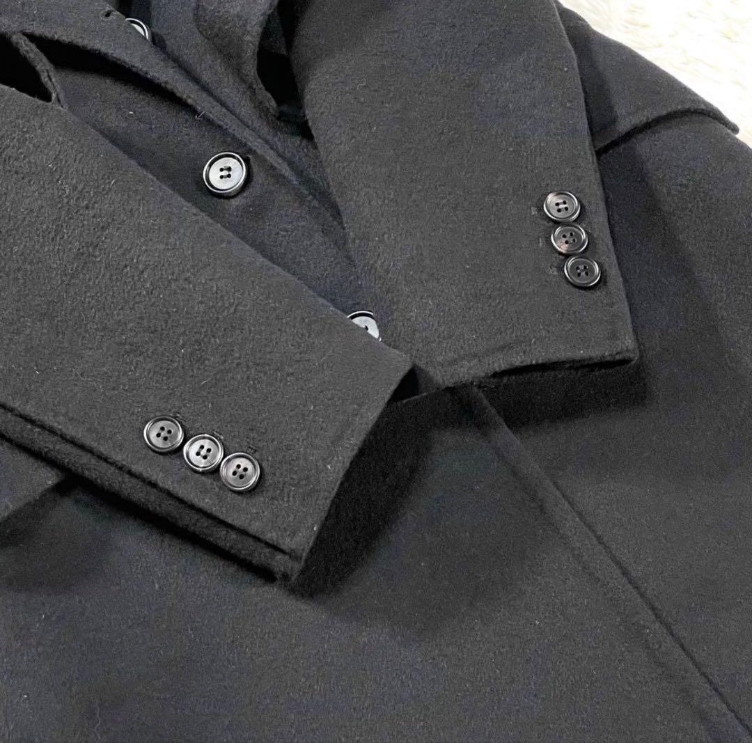 にゃ！　PRADA ロングコート 着丈125 現行タグ 36 カシミヤ