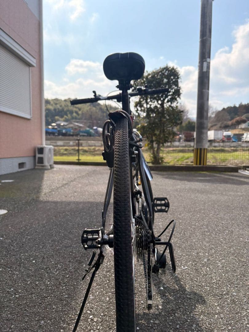 21 SPEED クロスバイク ブラック