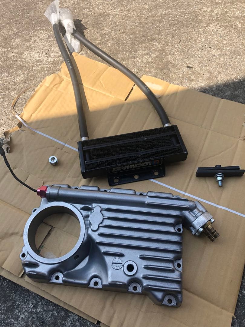ゼファー400/550純正オイルパン JMC取出口付 Z400FX/550FX
