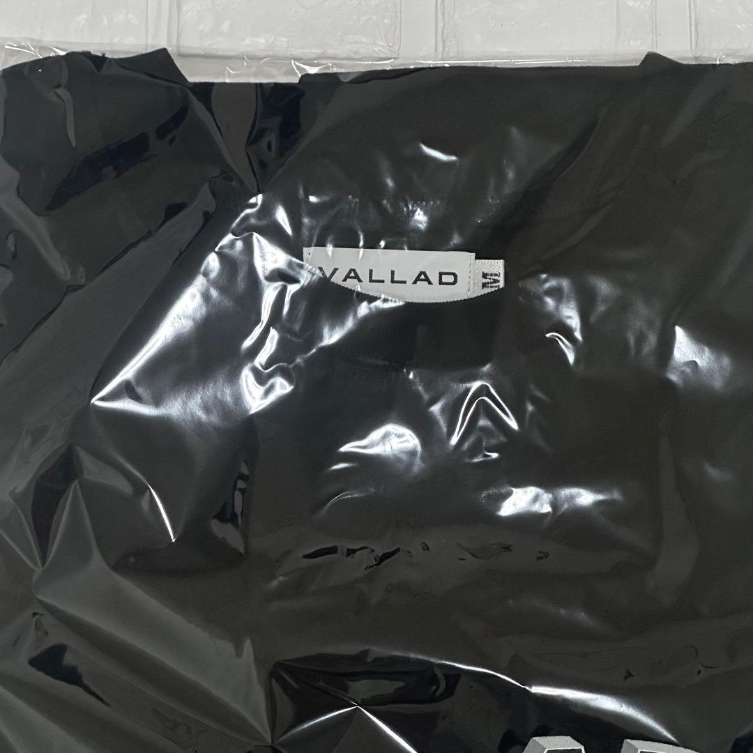 VALLAD OG LOGO 黒 IO着用 Tシャツ Mサイズ