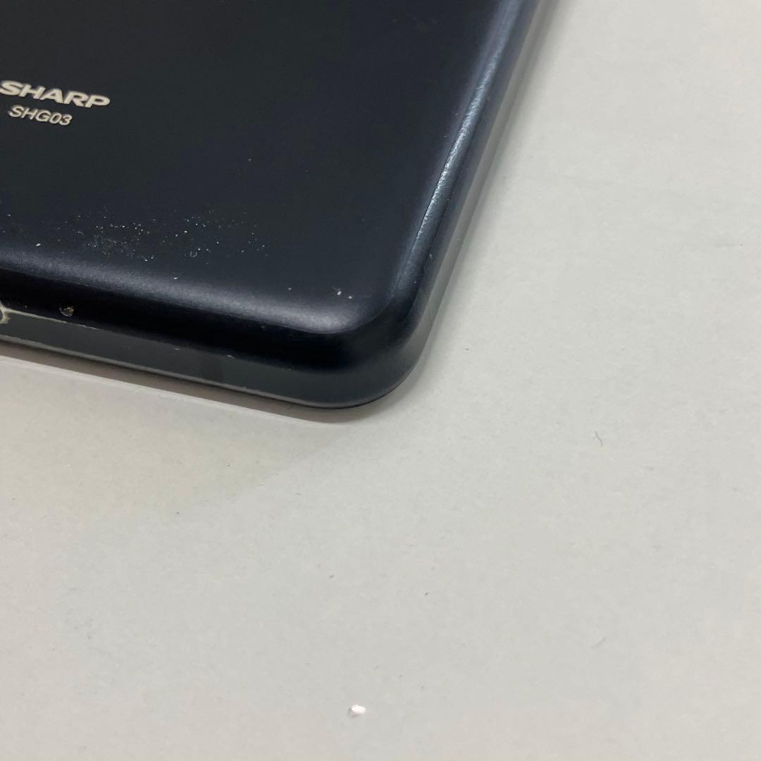 SHARP AQUOS SHG03ブラック sense5G SIMフリー