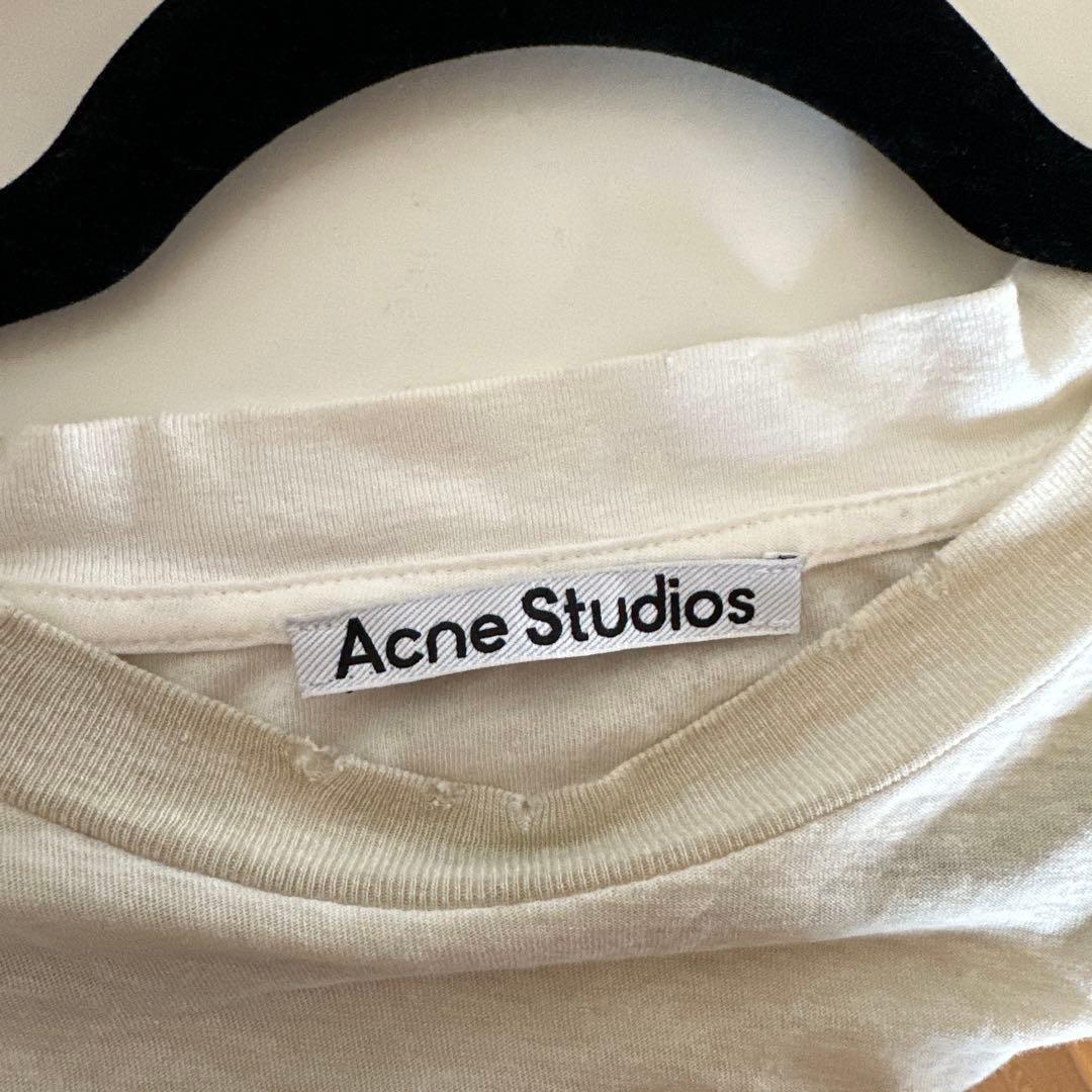 Acne Studios ロゴ ロングスリーブ