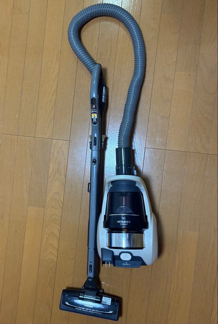 三菱サイクロン掃除機 Be-K 紙パック不要 TC-EXC8P 取説 ノズル付