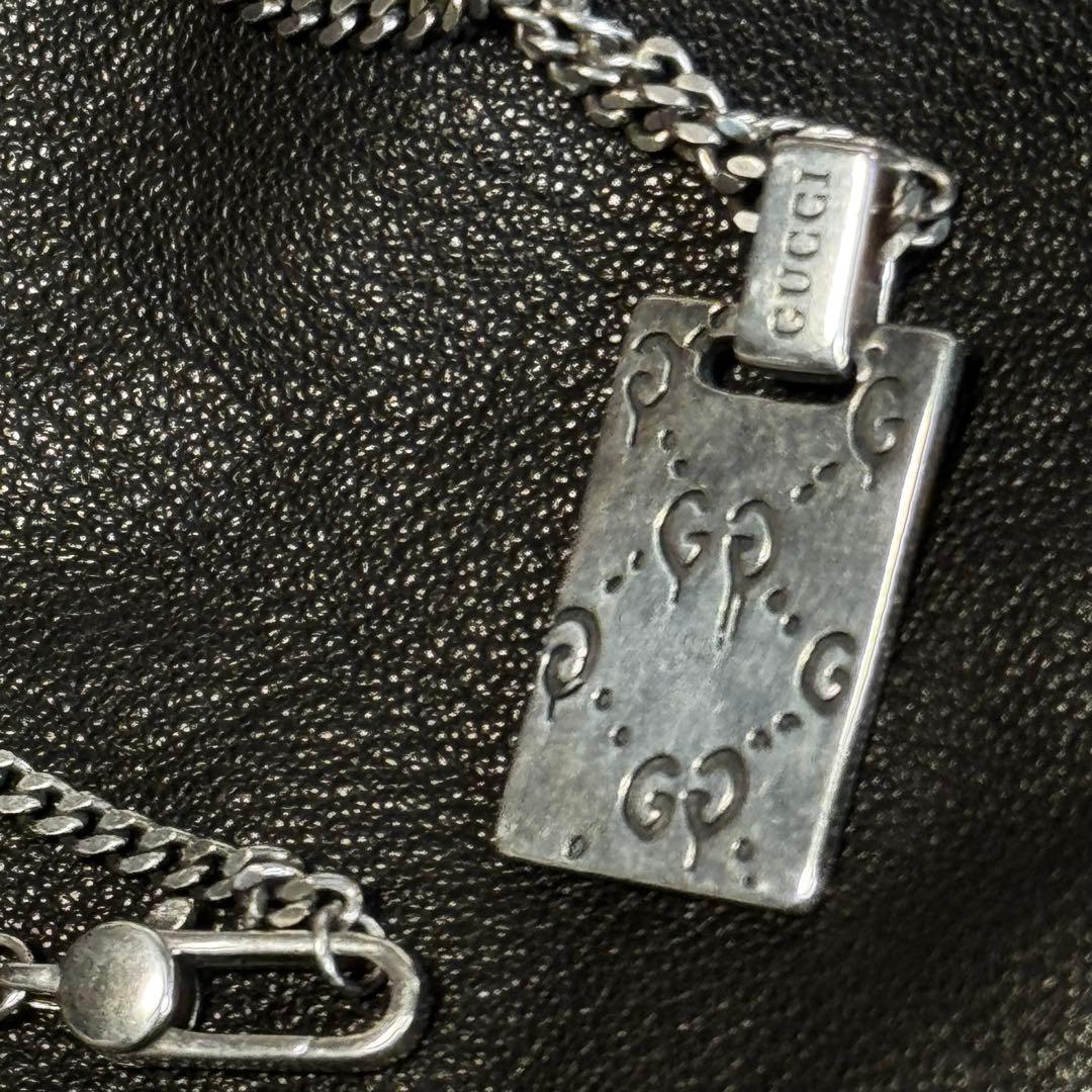 GUCCI ネックレス　ゴースト　シルバー925 60cm グッチ