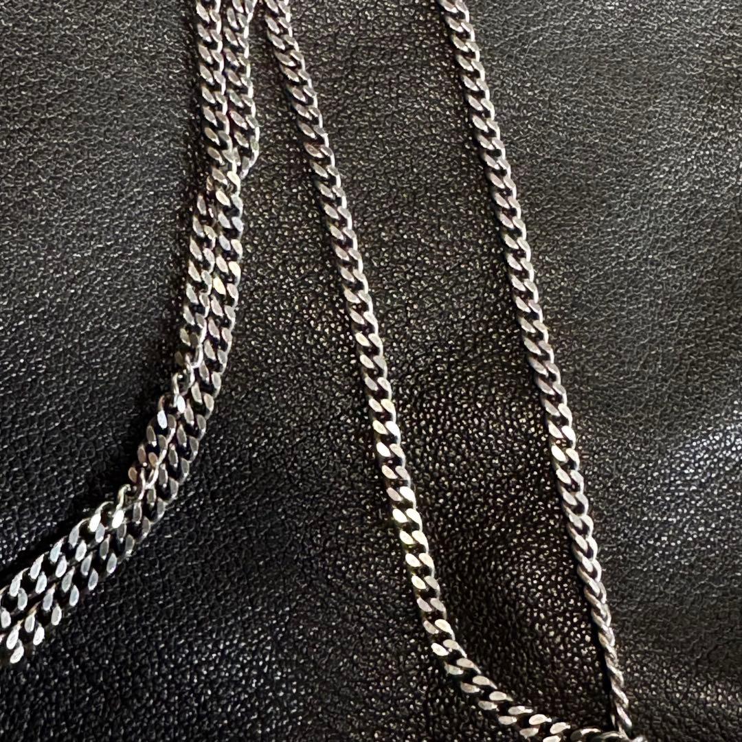 GUCCI ネックレス　ゴースト　シルバー925 60cm グッチ