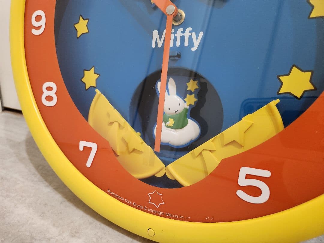 フ*ナ様 美品　廃盤品　Miffy ミッフィー　からくり時計 　シチズン