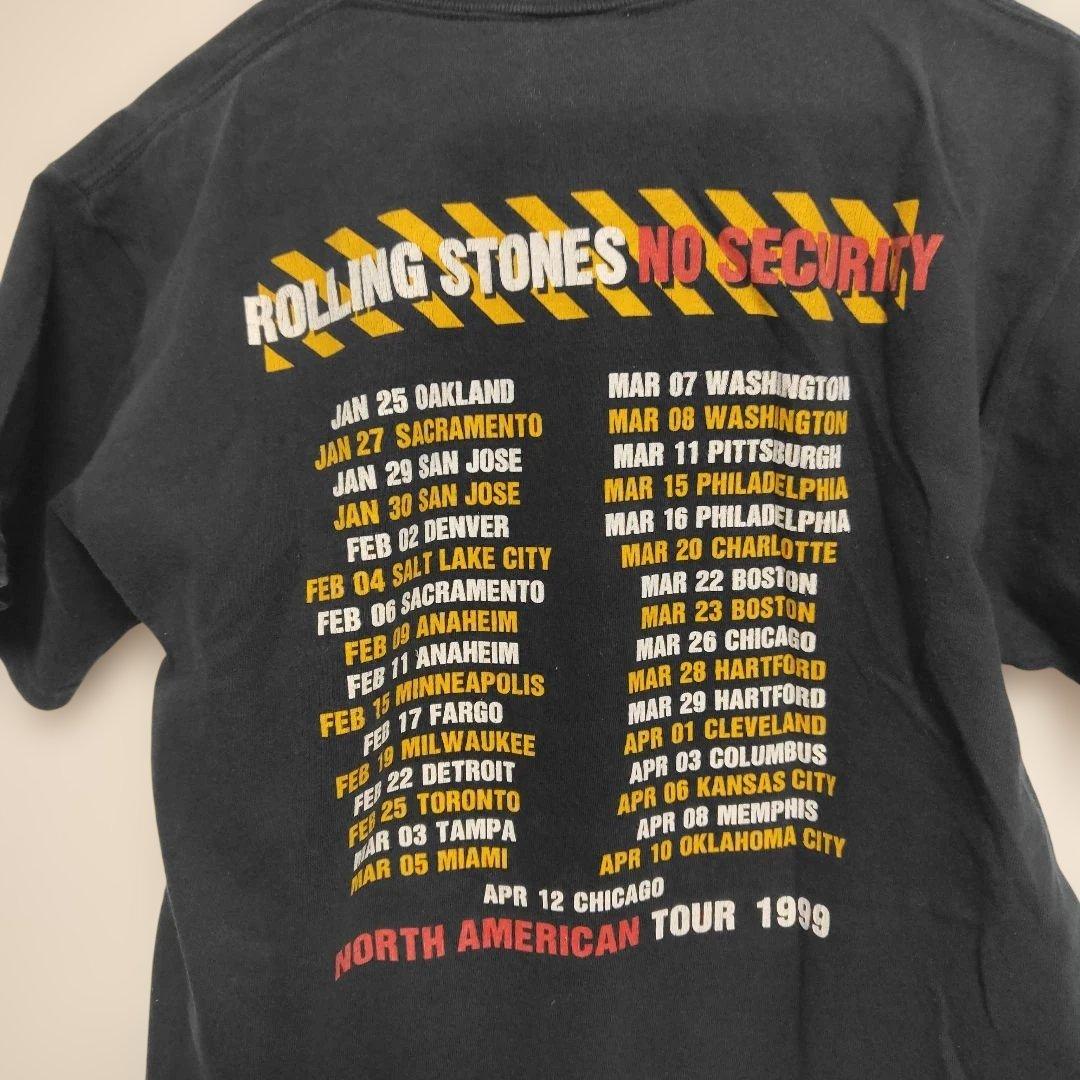 ローリング ストーンズ NO SECURITY Tシャツ 1999年