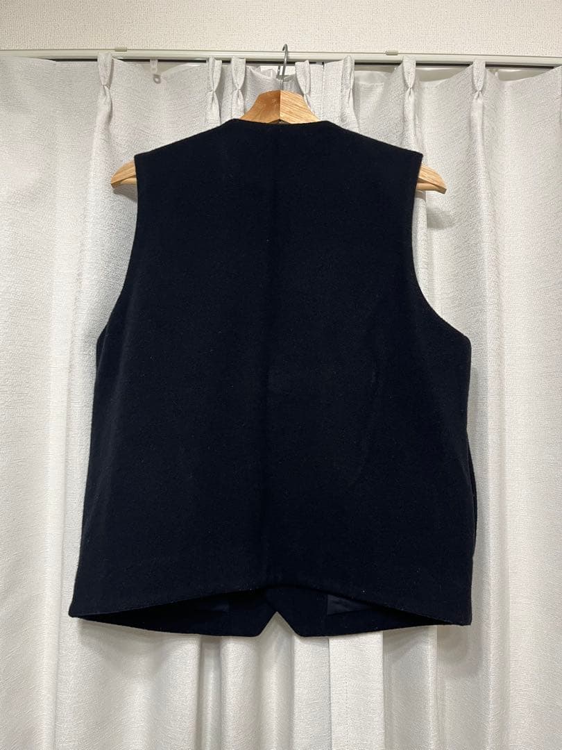 nest Robe CONFECT　ウールモッサークルーネック　ベスト