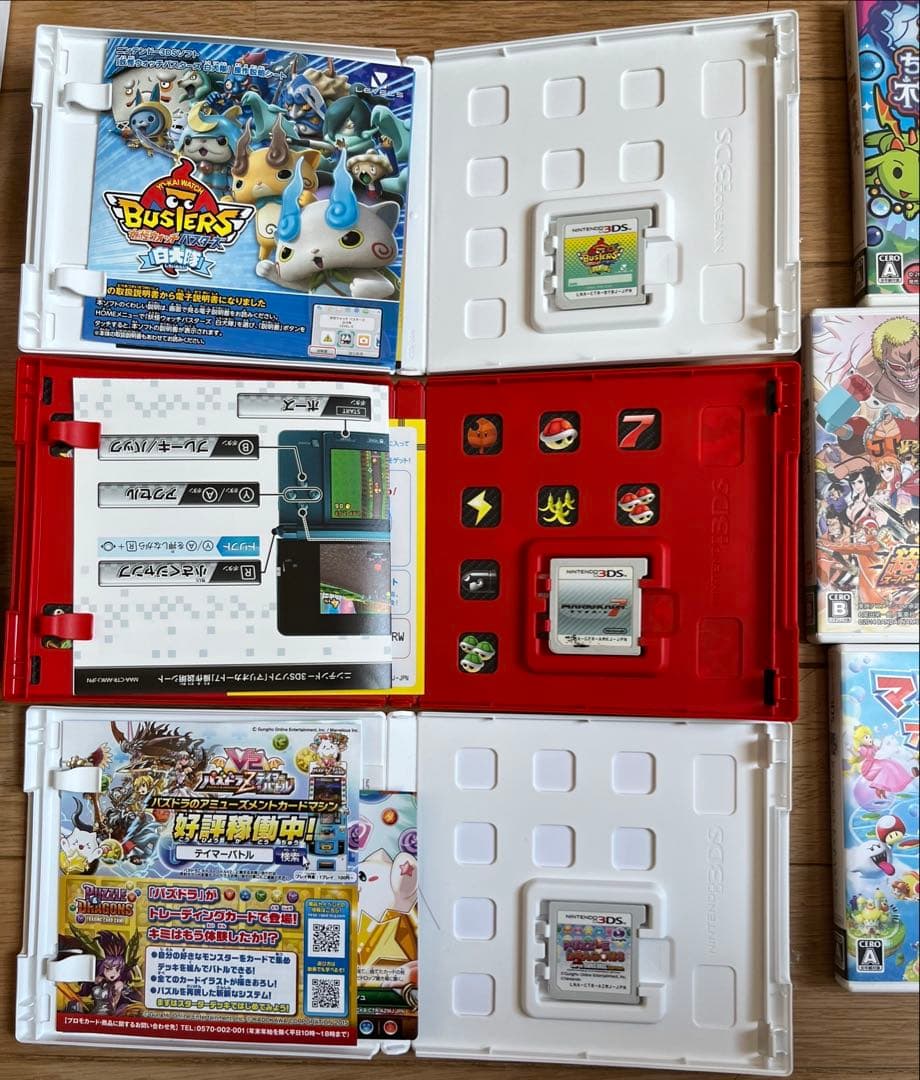 Nintendo3DSソフト14本まとめ売り マリオカート7 妖怪ウォッチ など