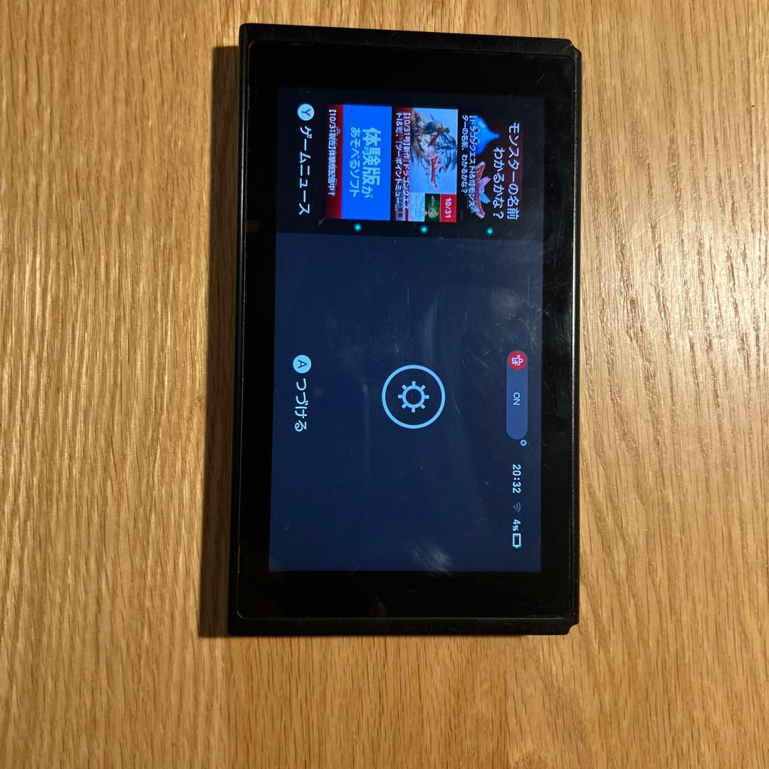 Nintendo Switch 本体 ドッグの差し込み未確認