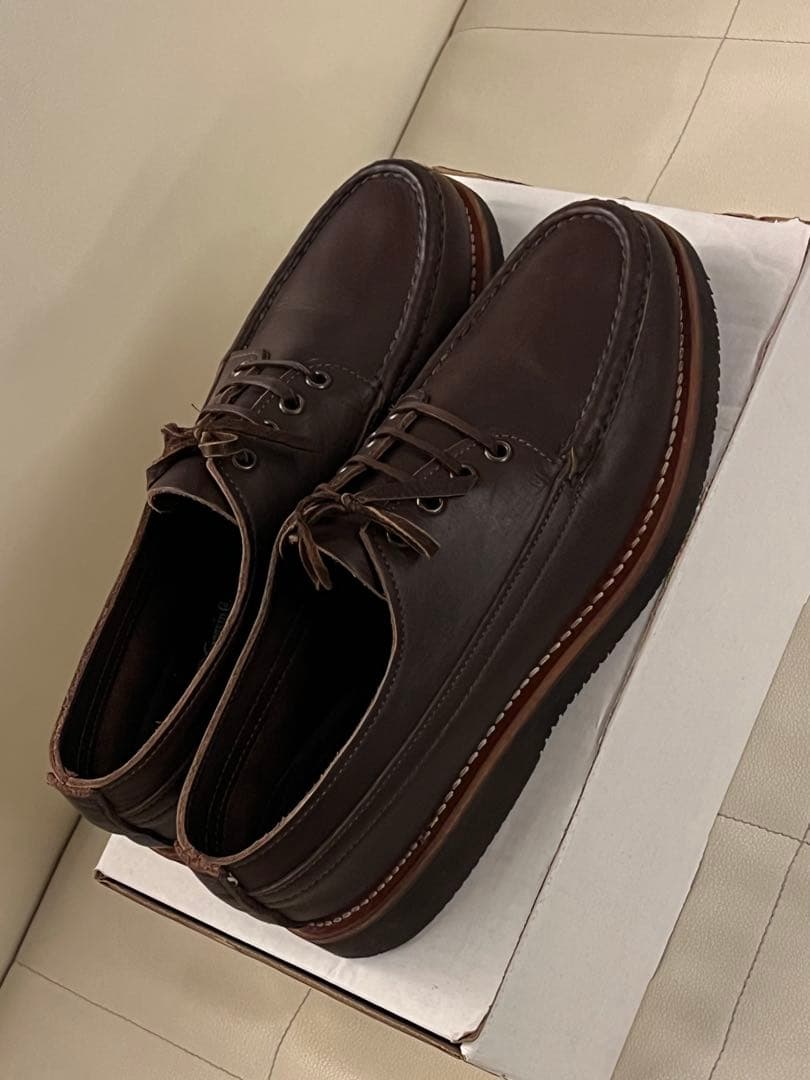 【希少•エルク】Russell Moccasin Co. Brown ELK