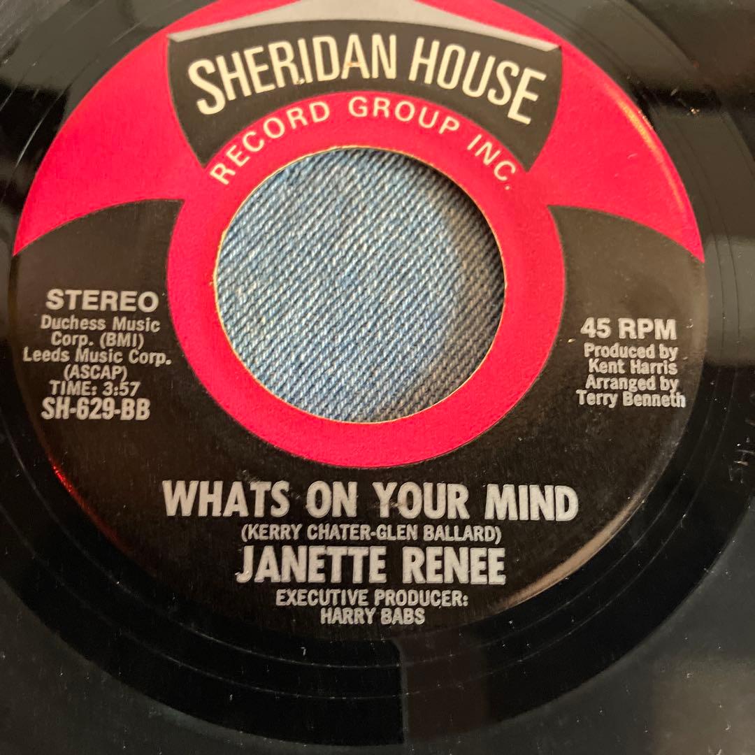 Janette Renee /I'M GONNA BE YOUR...7インチ