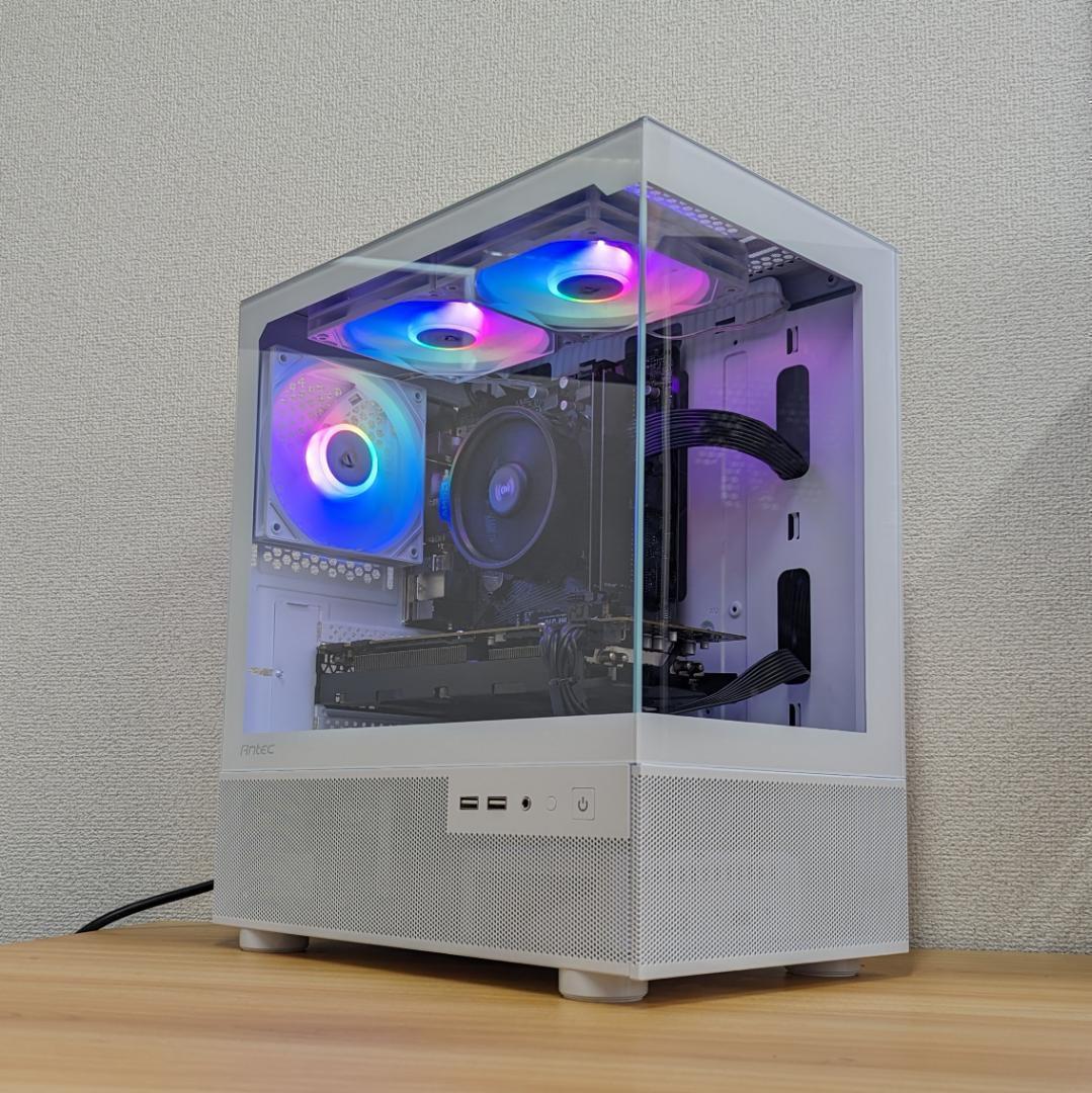 【即納激安ホワイトモデル】RTX3080搭載ゲーミングPCフルセット✨R7②