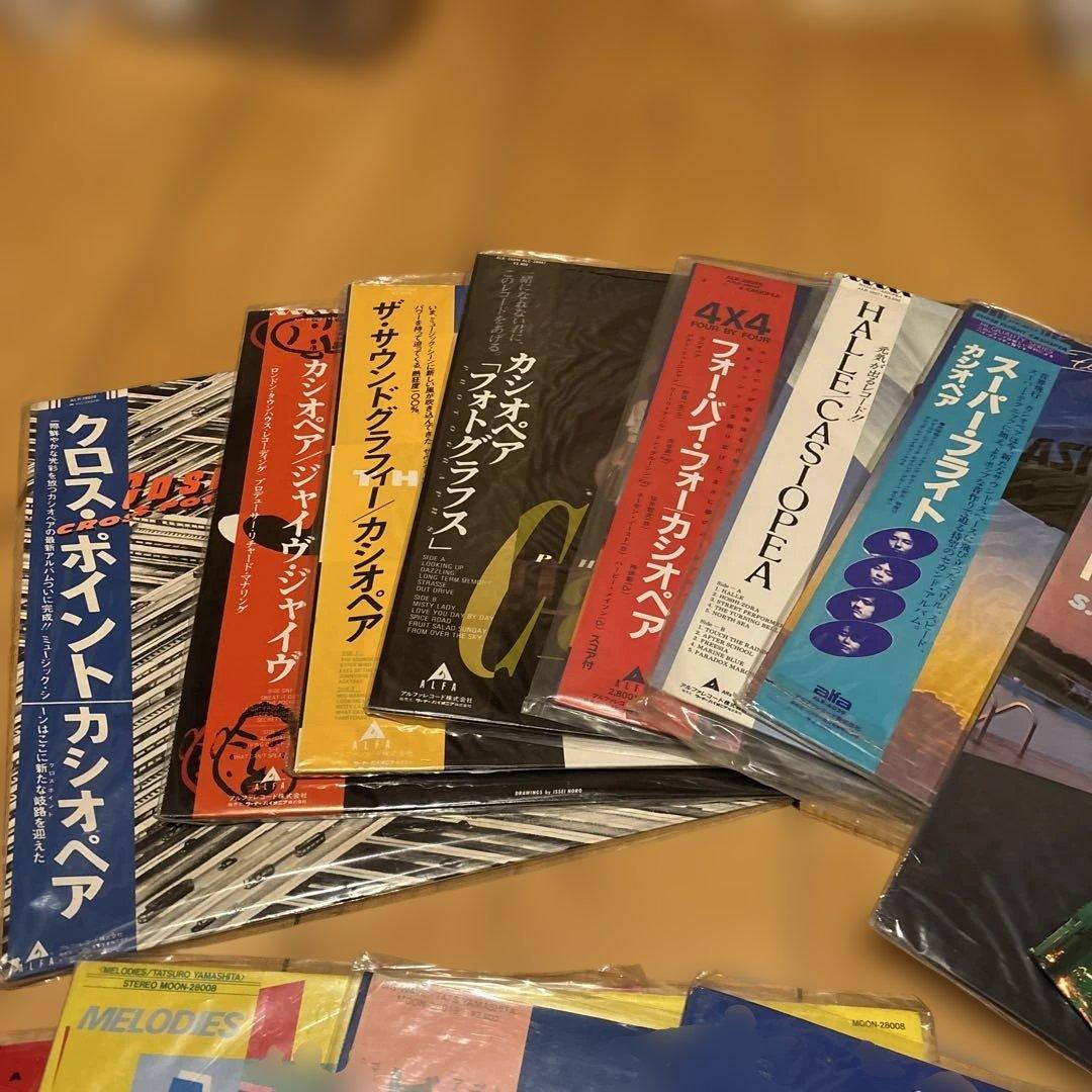 I*l様 昭和LPレコード　１5枚　山下達郎　カシオペア　来生たかお　オメガトラ