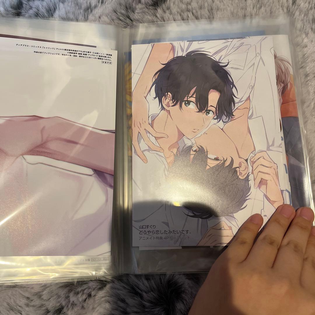 BL漫画 特典リーフレット オンリー まとめ売り