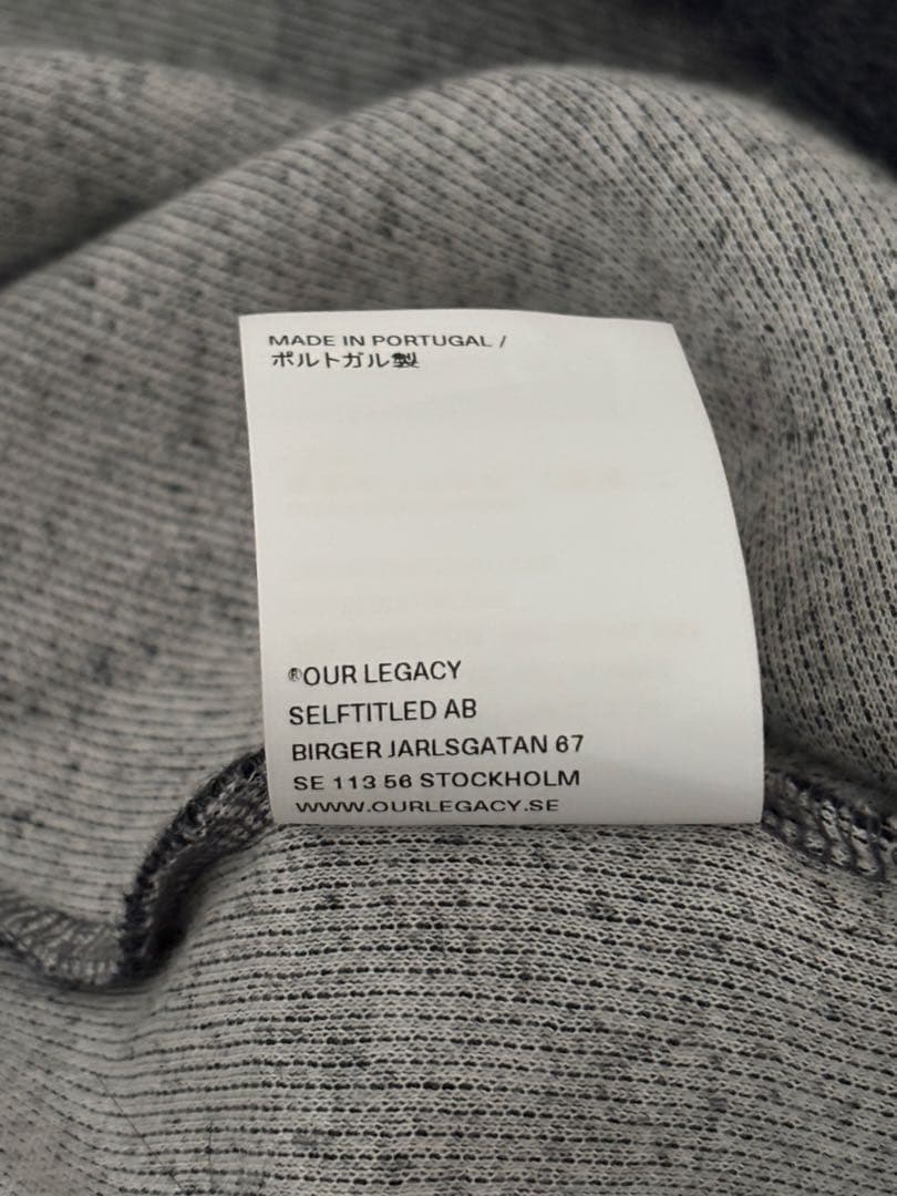 ジャケット・アウター Our legacy SHRUNKEN FULL ZIP POLO size44