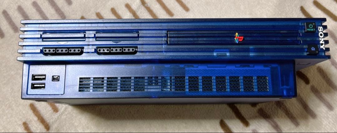 SONY　PlayStation2　SCPH-37000 限定オーシャンブルー
