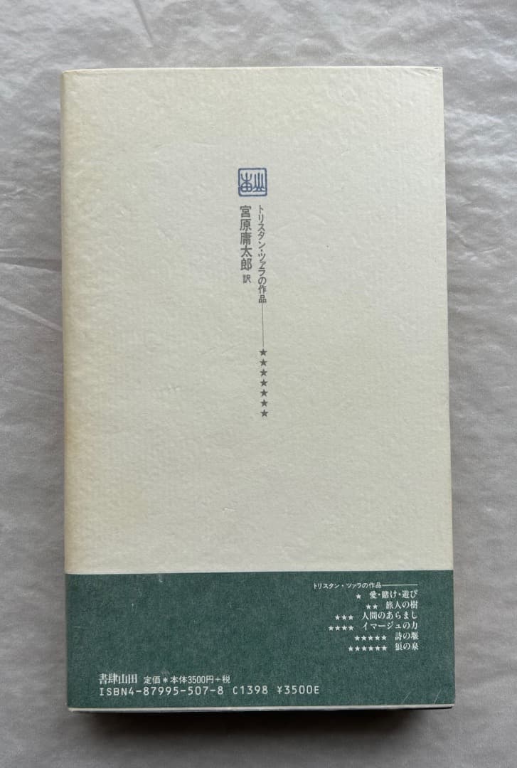 トリスタン・ツァラ『アンチピリン氏はじめて天空冒険ほか』、書肆山田、2001年。