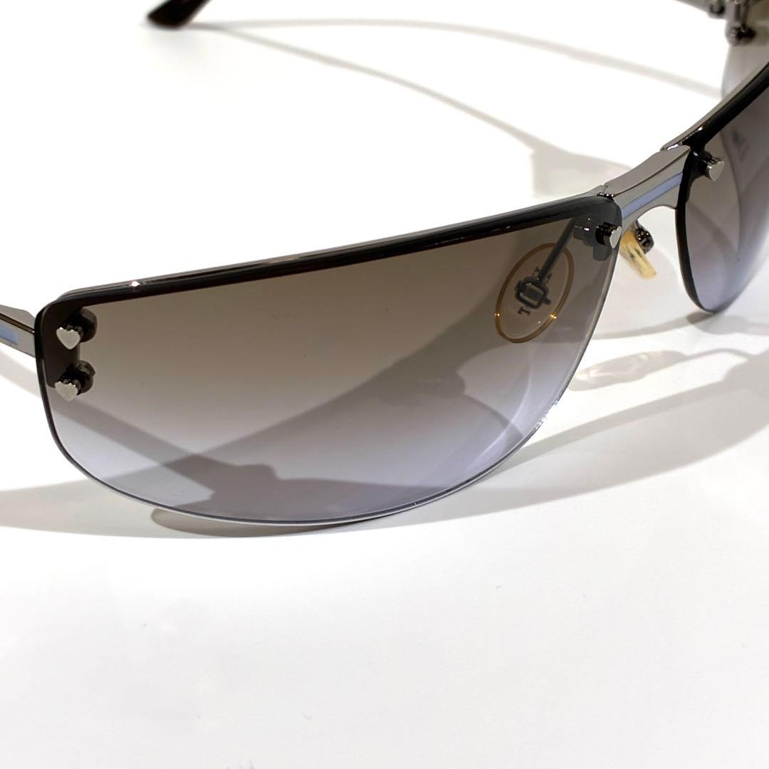 Christian Dior サングラス ハーフリム ハート AUY46