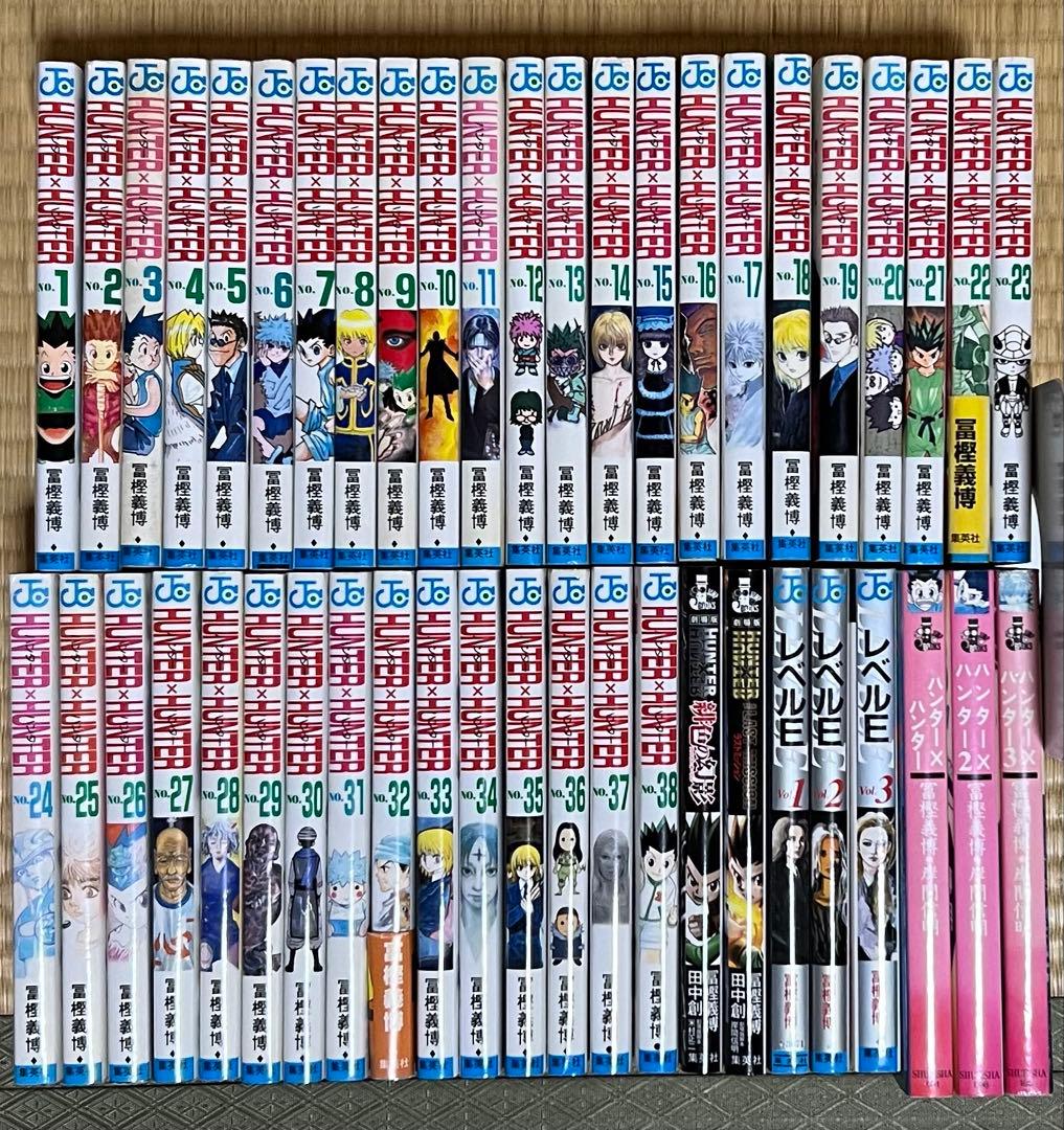 【21.22日限定セール！】HUNTER×HUNTER 全38巻＋関連本8冊