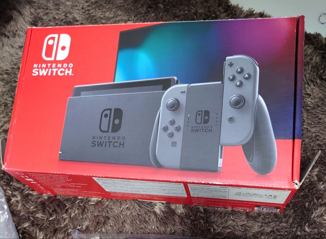 バッテリー強化版◆Nintendo Switch 本体+コントローラー2種セット