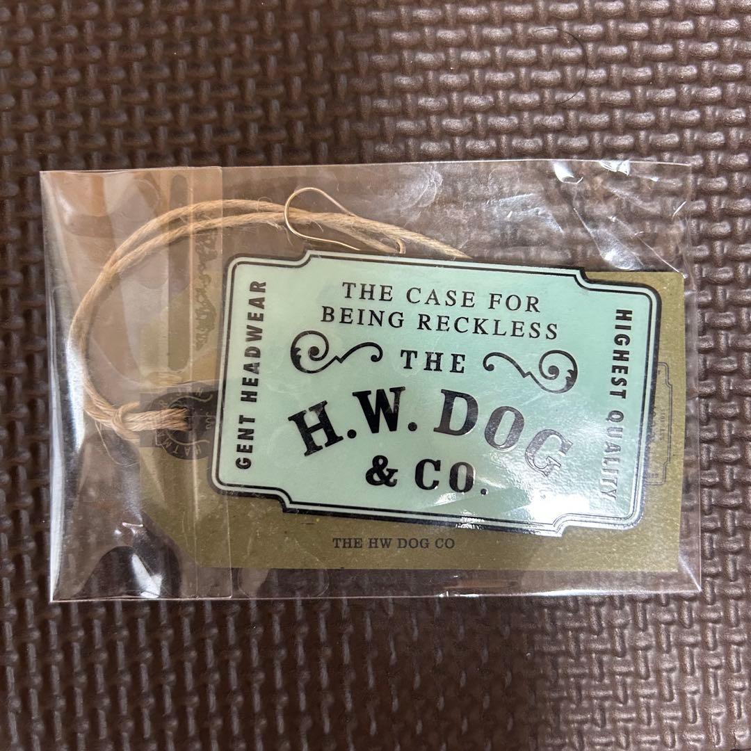 H.W.DOG & CO. ブラック ワークキャップ