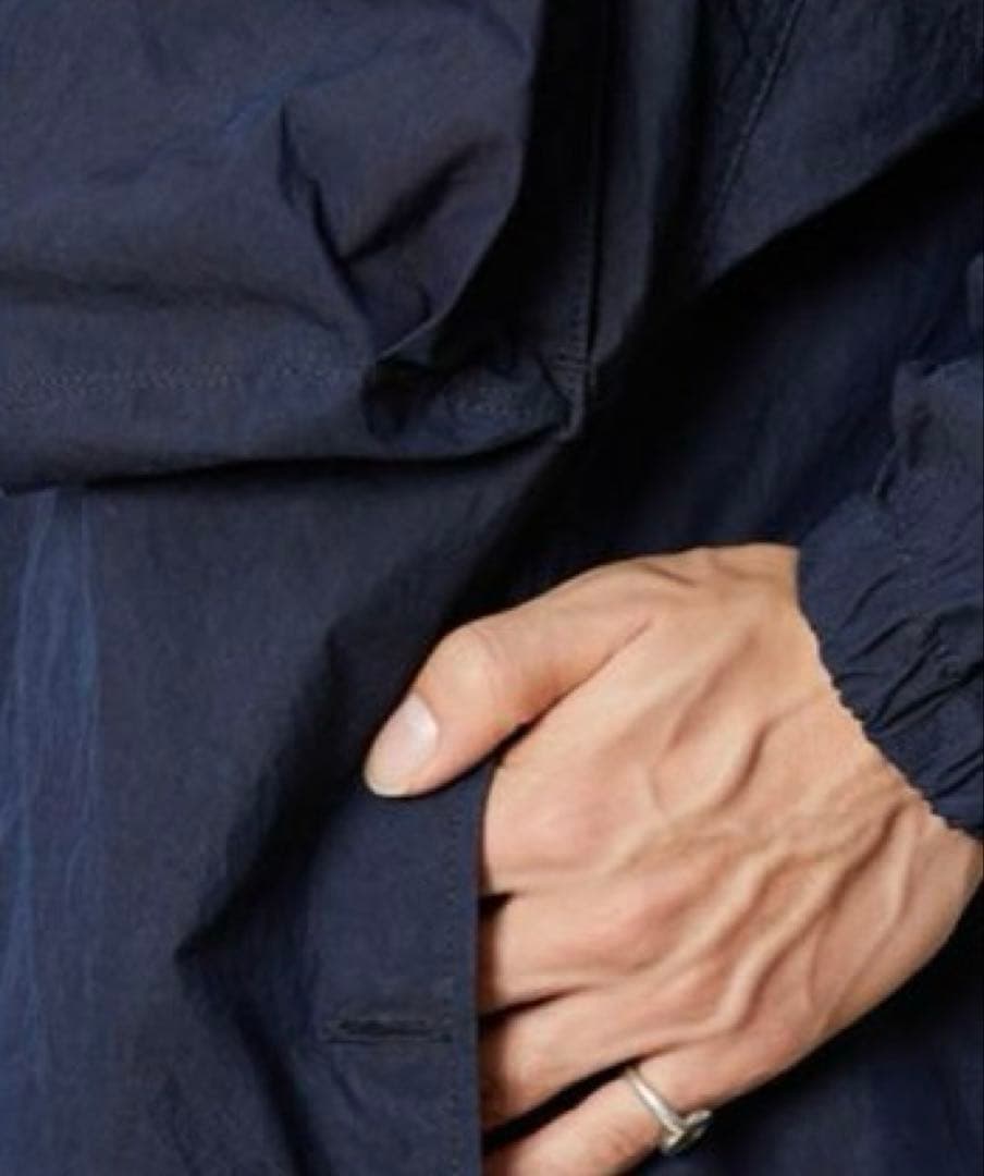  peak Indigo C/N モッズコート　ネイビー ＸＬ