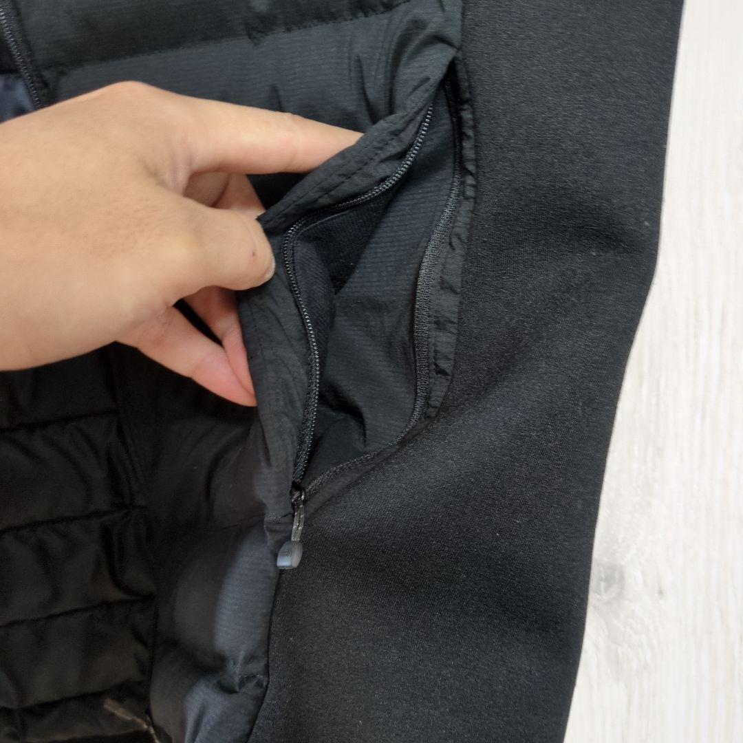THE NORTH FACE ブラック ダウンベスト サンダーベスト