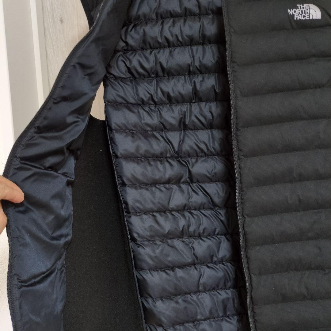 THE NORTH FACE ブラック ダウンベスト サンダーベスト